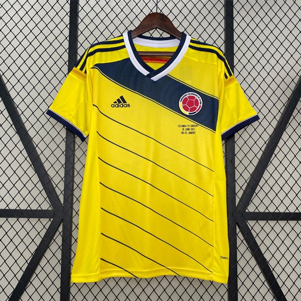 Tailandia Camiseta Columbia 1st Retro 2014